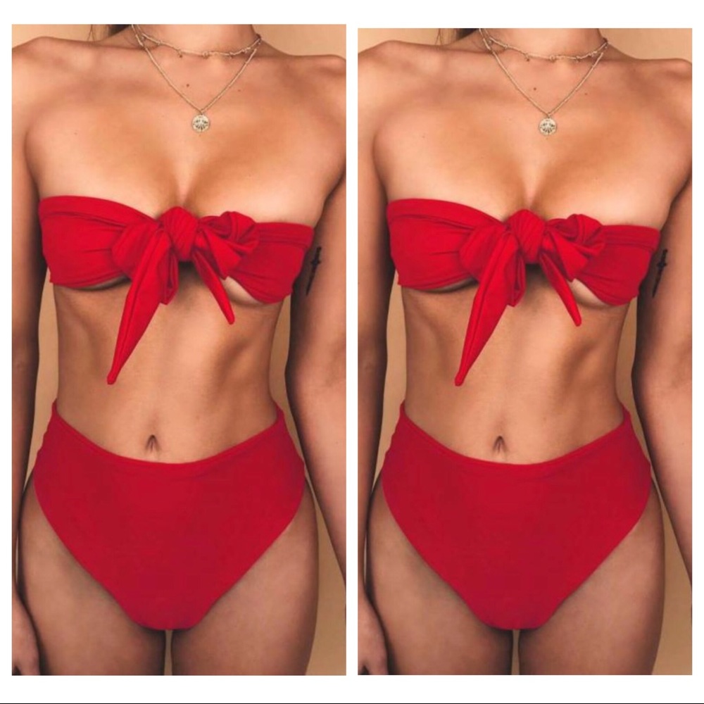 Red bikini